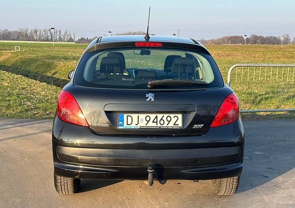 Peugeot 207 cena 10800 przebieg: 170000, rok produkcji 2006 z Wrocław małe 407